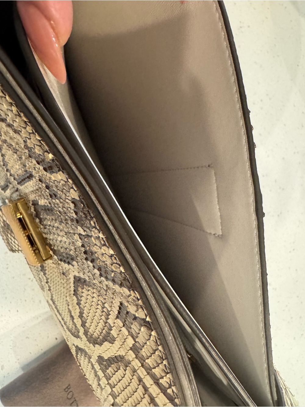 Bottega Veneta Python Marie bag - Picture 11 of 14